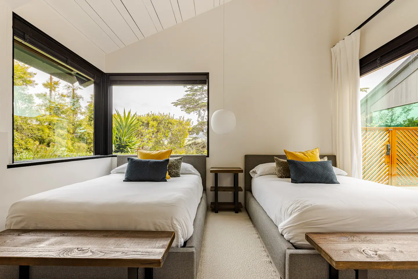 Guest cottage beds