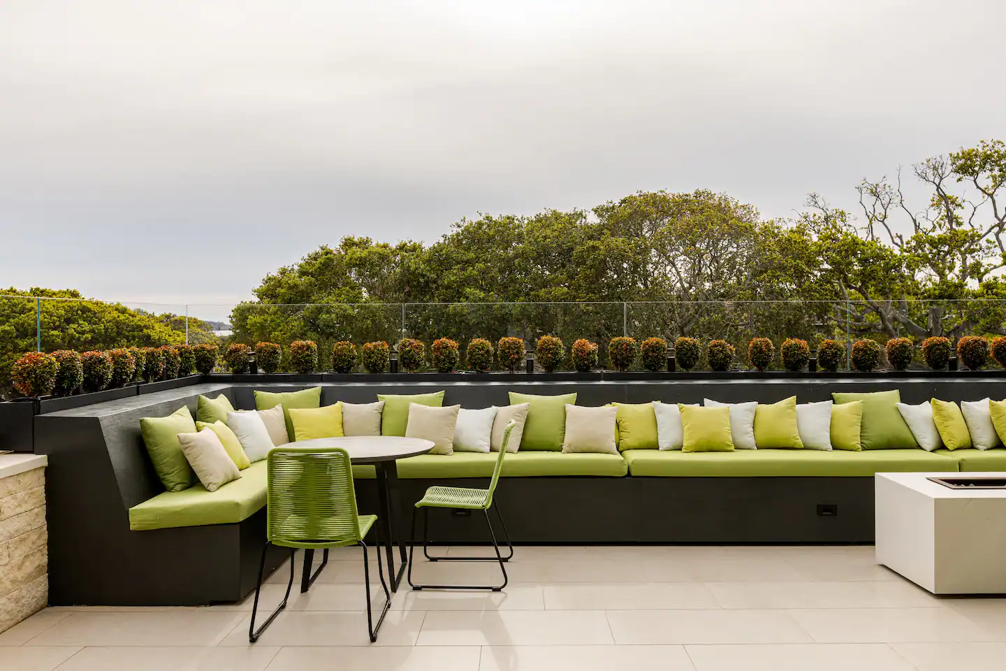 Back courtyard